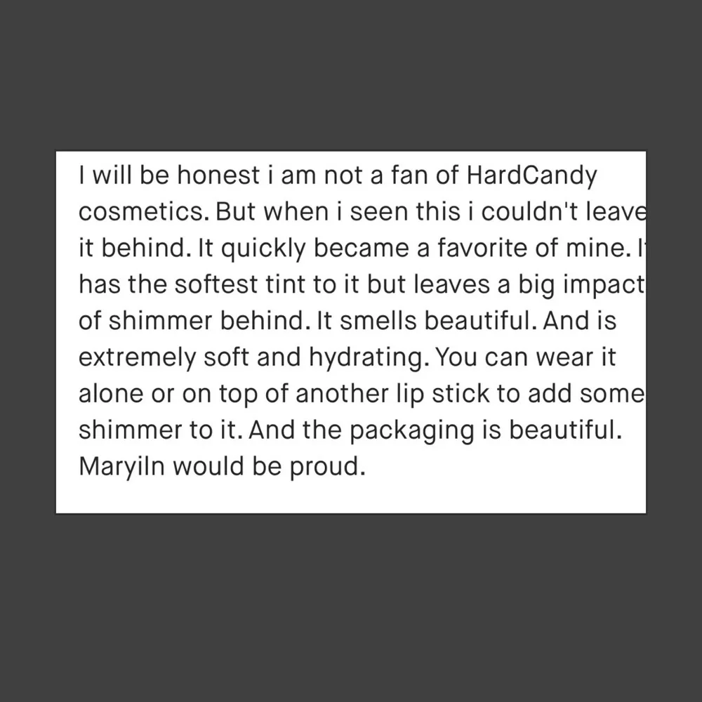 Hard Candy Best Friend Diamond Lip Balm